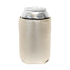 Platinum leather can cooler koozie