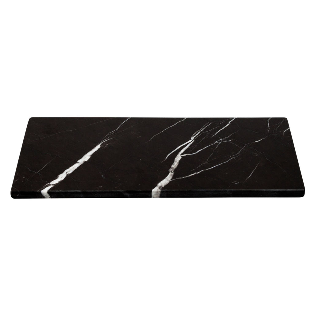 Small black marble tray